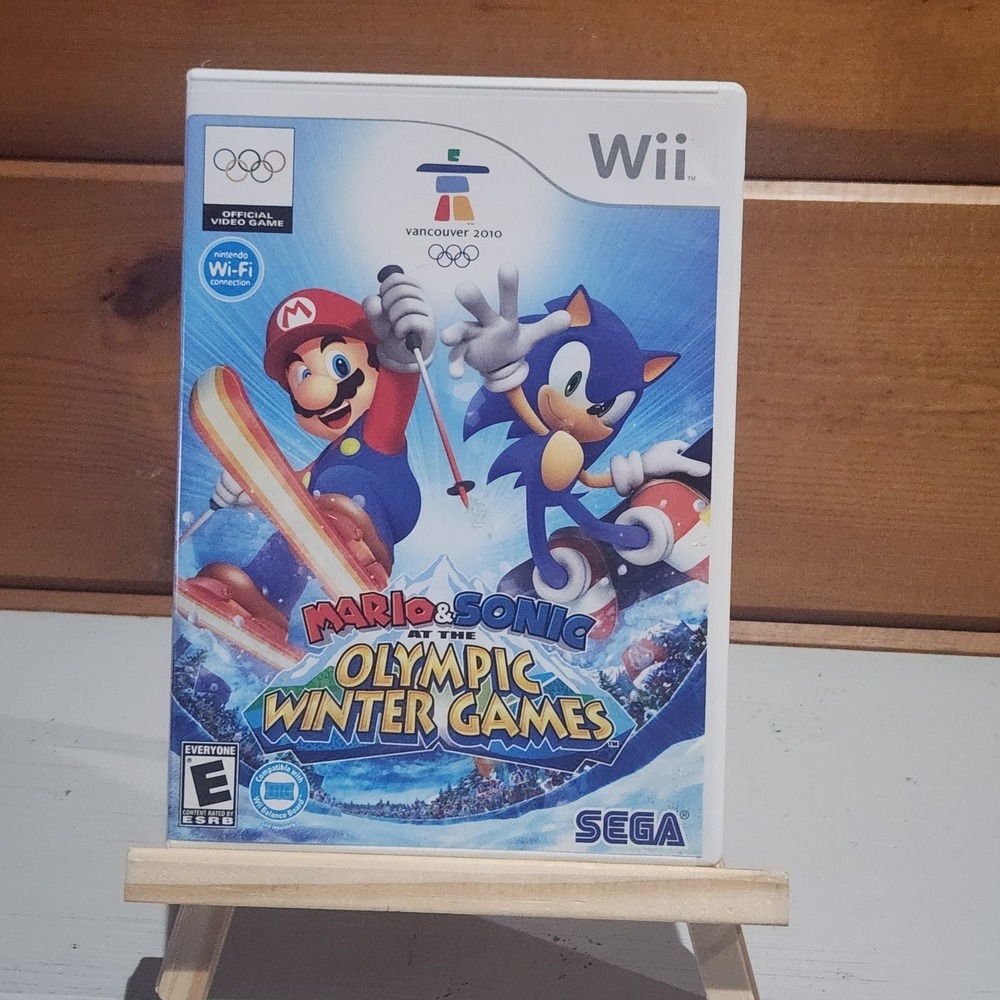 Mario & Sonic at the Olympic Winter Games - Nintendo Wii - CIB - Tested Working